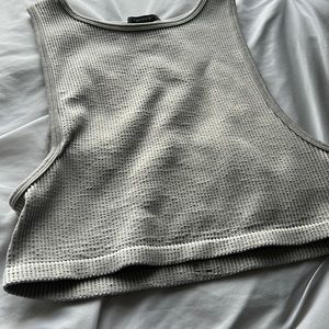 Women M gray tank top